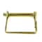 Buyers Products Snapper Pin - 3/8in Diameter x 2-5/16in Usable Length, Yellow Zinc Plated 66060 - alternate 1